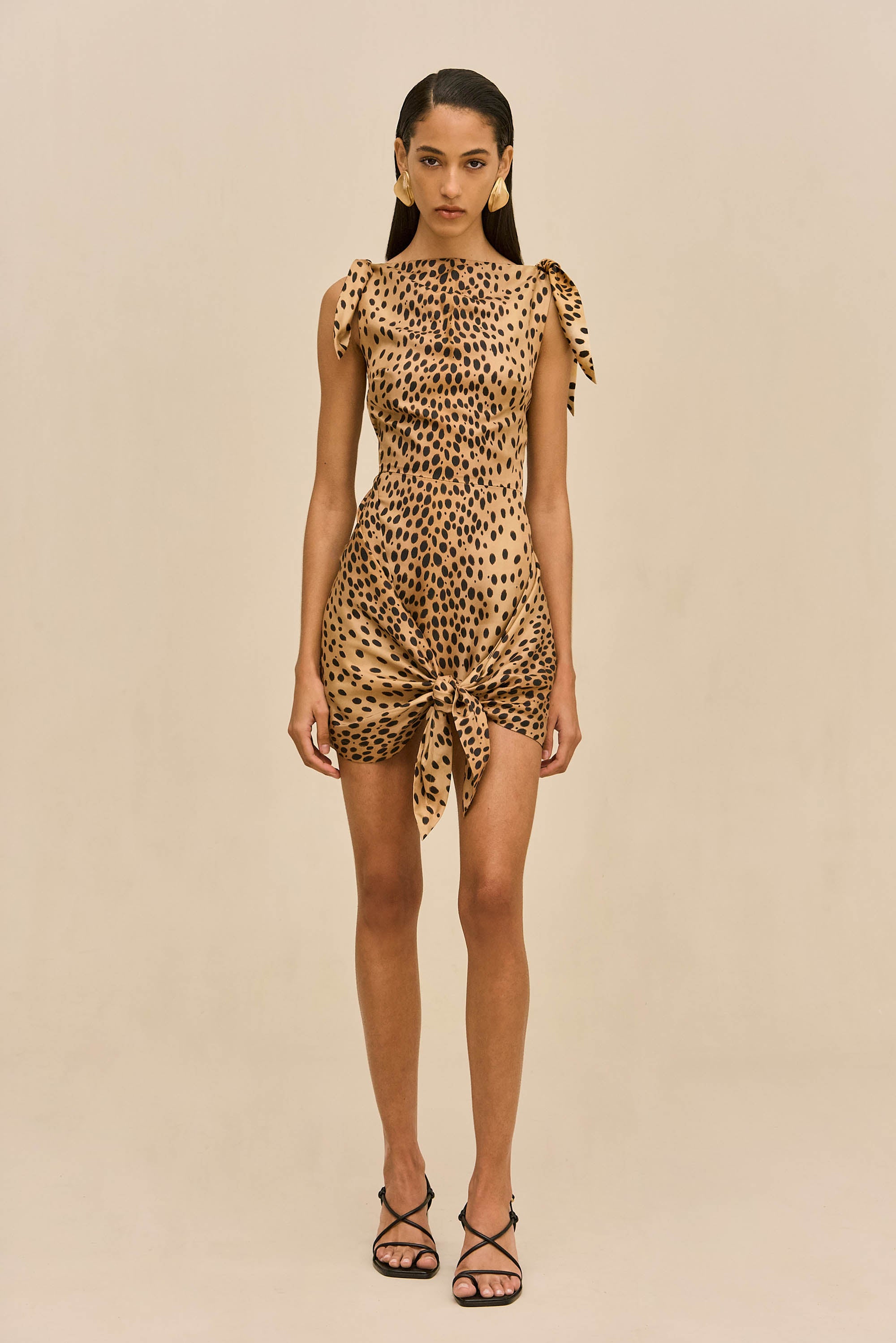 ISMA DRESS - CHEETAH