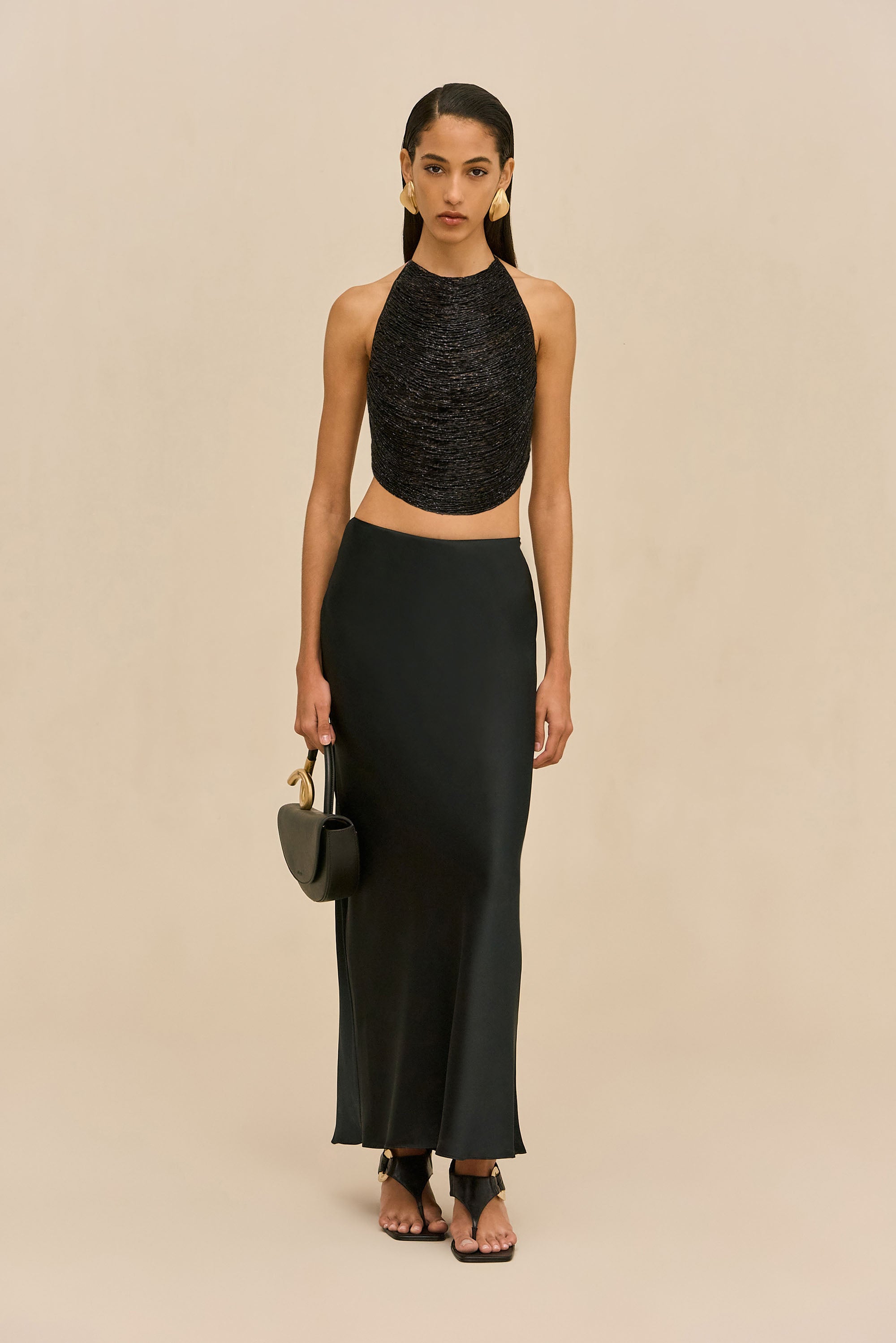 TANNER TOP - BLACK