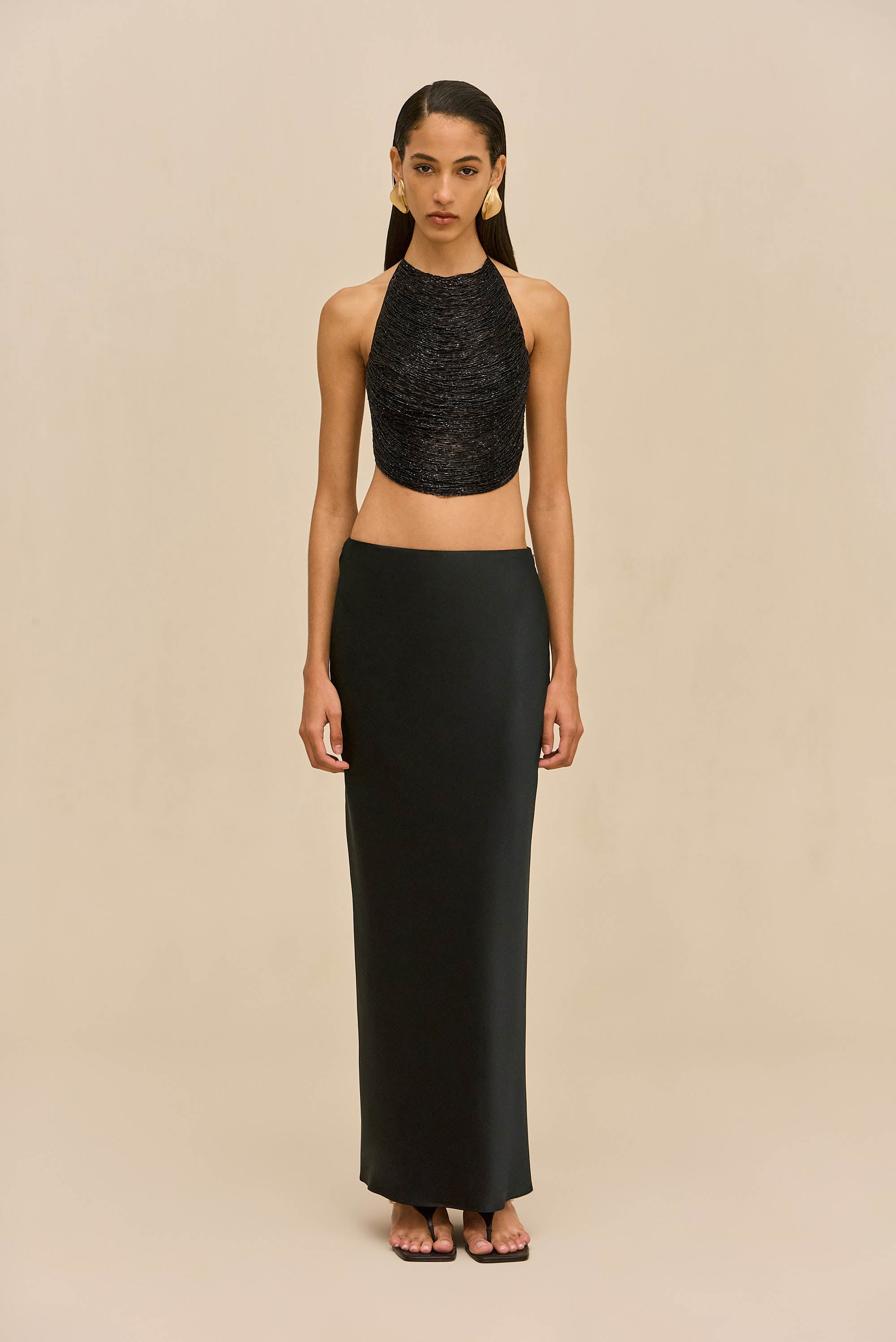 TANNER TOP - BLACK