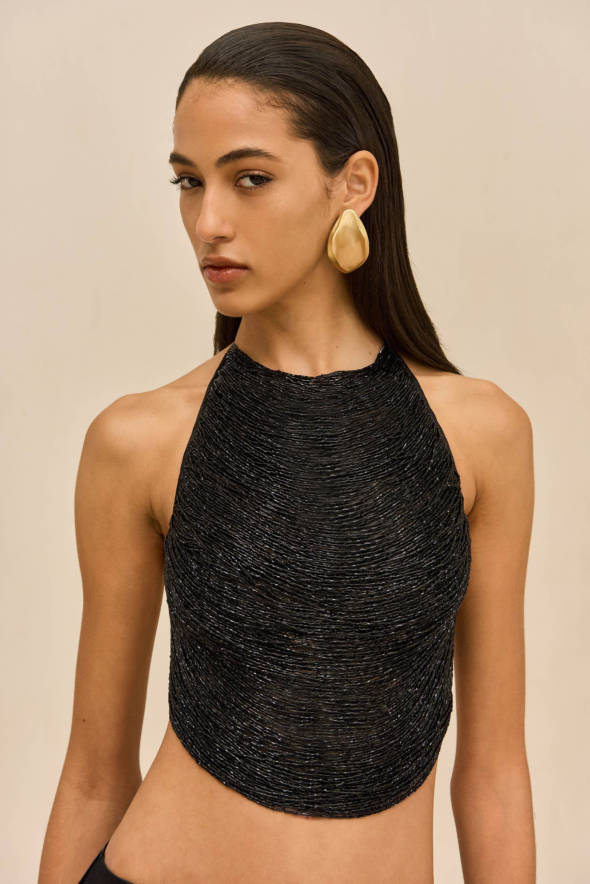 TANNER TOP - BLACK