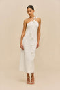 JILLY KNIT DRESS - OFF WHITE