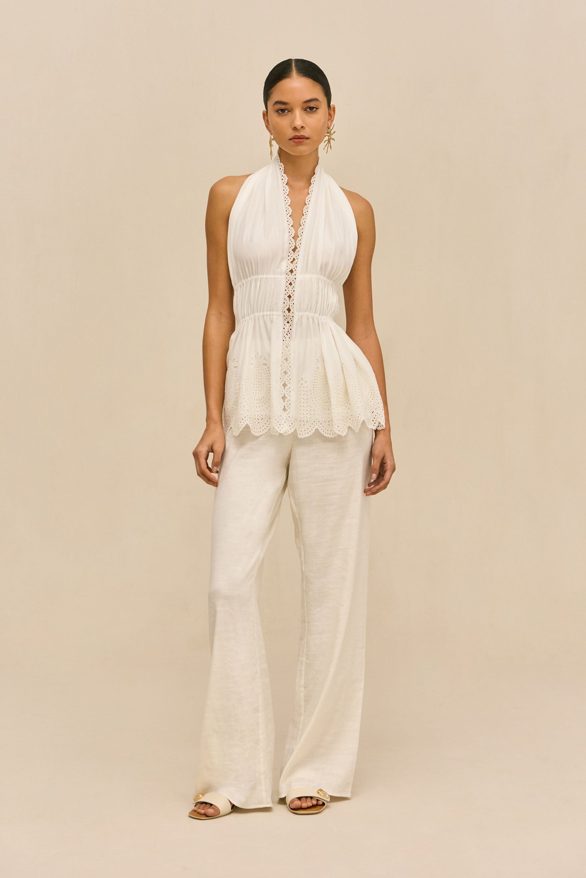 TRINI TOP - OFF WHITE