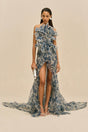 SUZETTE GOWN - ETCHED FLORAL