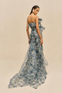 SUZETTE GOWN - ETCHED FLORAL