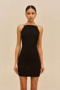 MELBA KNIT DRESS - BLACK