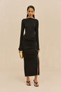 DANY KNIT SKIRT - BLACK
