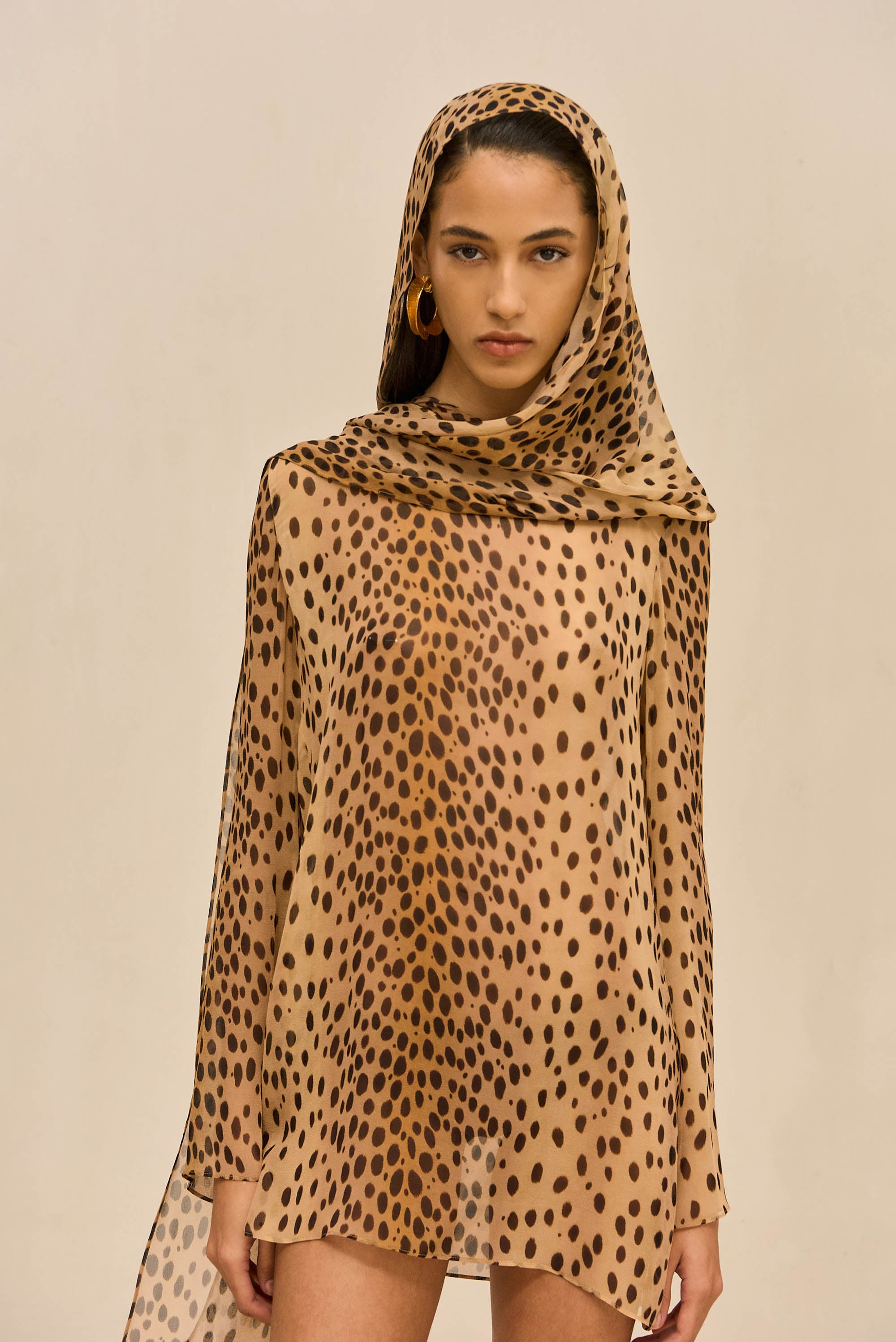 BEAUX DRESS - CHEETAH