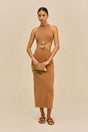 CYPRESS KNIT DRESS - RICH CLAY