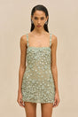 FLORABELLE DRESS - COOL MINT