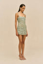 FLORABELLE DRESS - COOL MINT