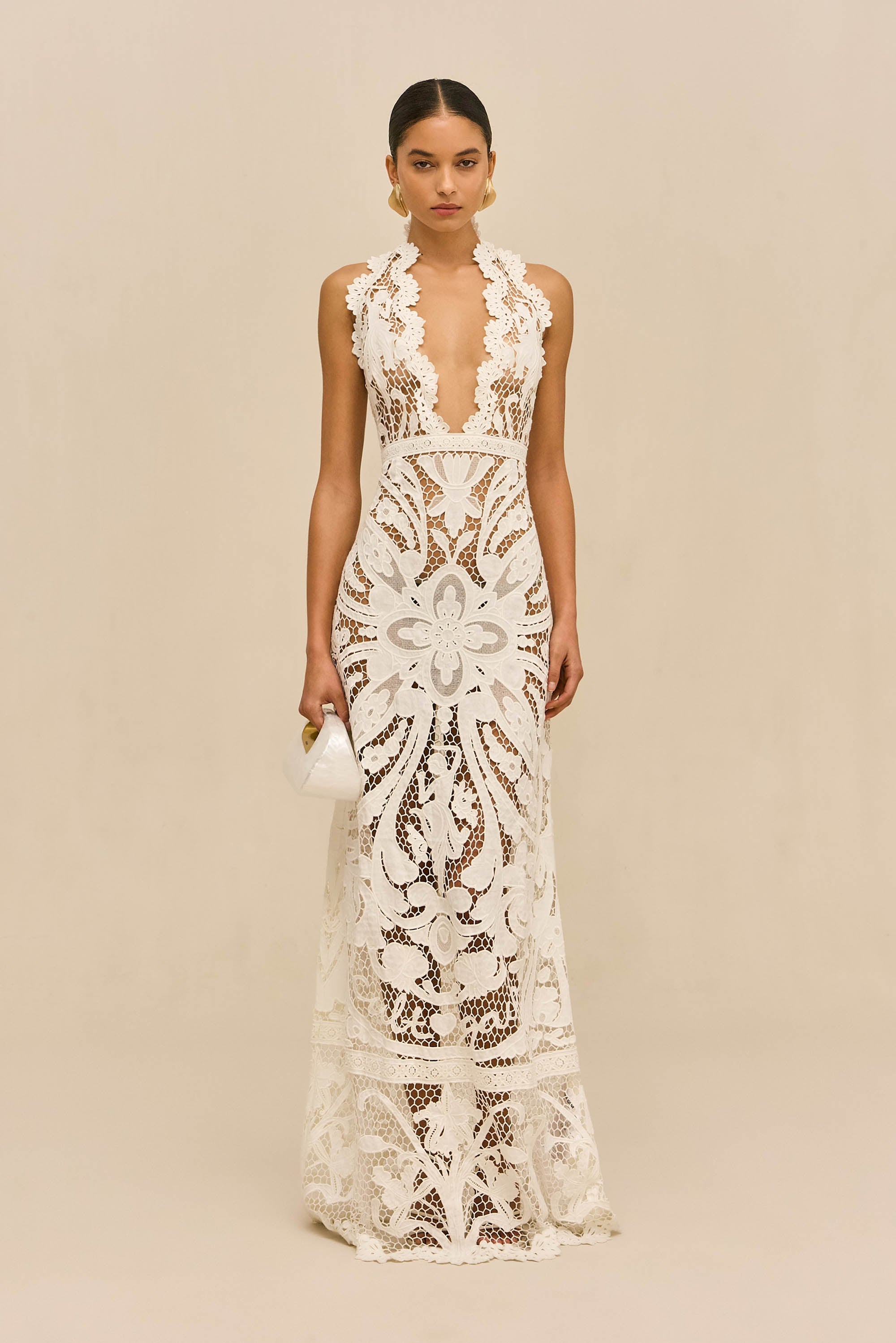 GEMINI GOWN - OFF WHITE