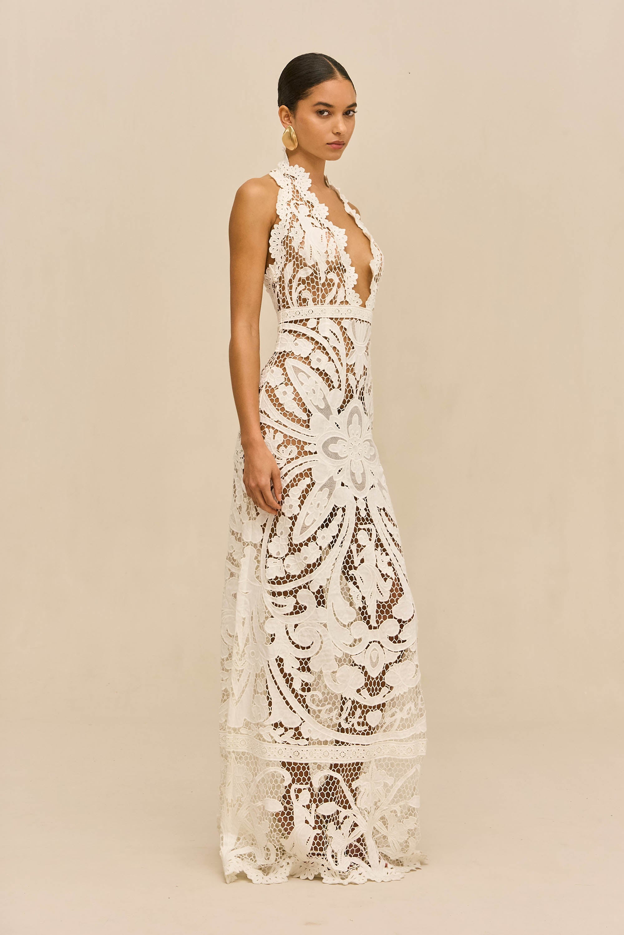 GEMINI GOWN - OFF WHITE