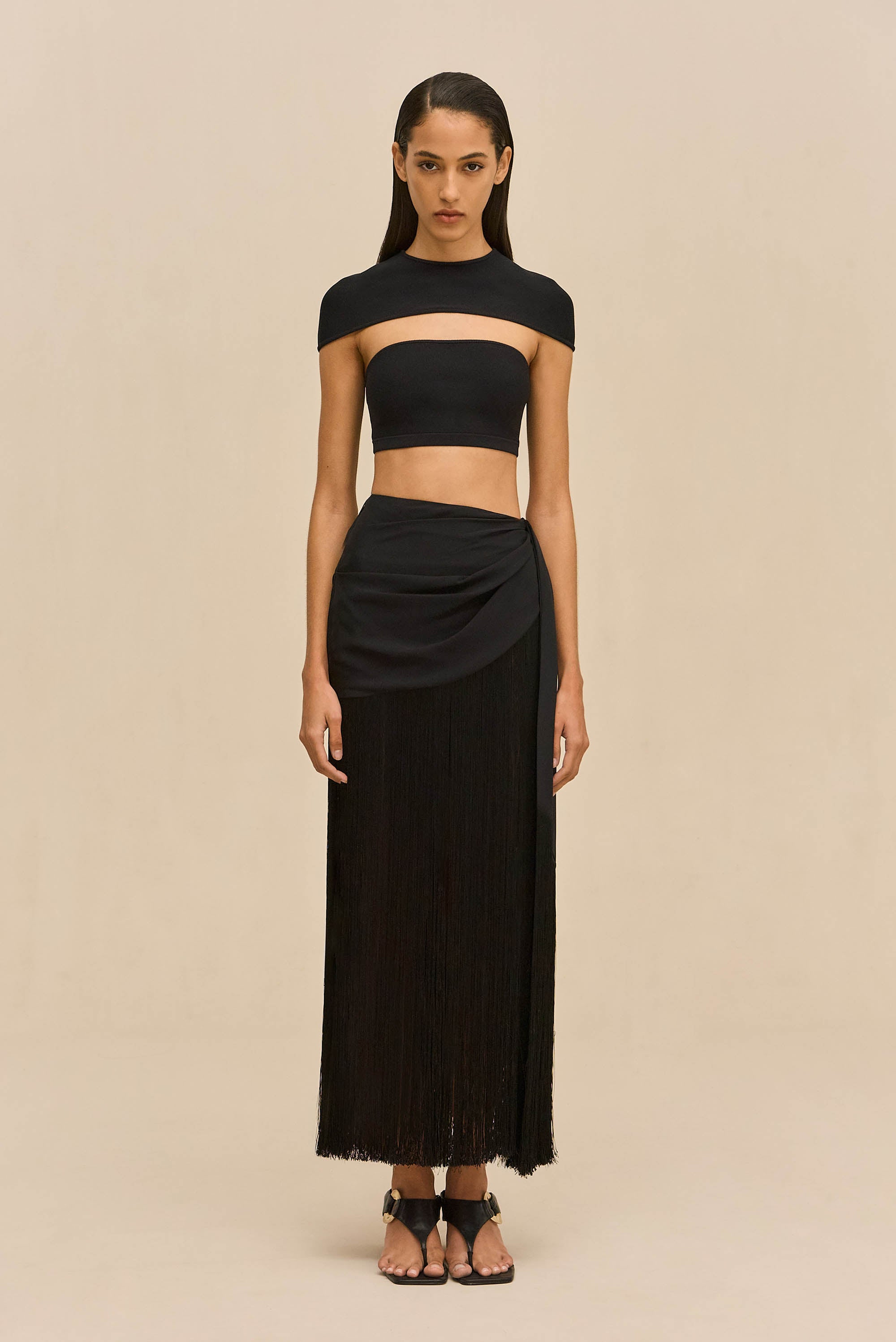 SAMAN SKIRT - BLACK
