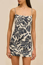 BEBE DRESS - ETCHED FLORAL