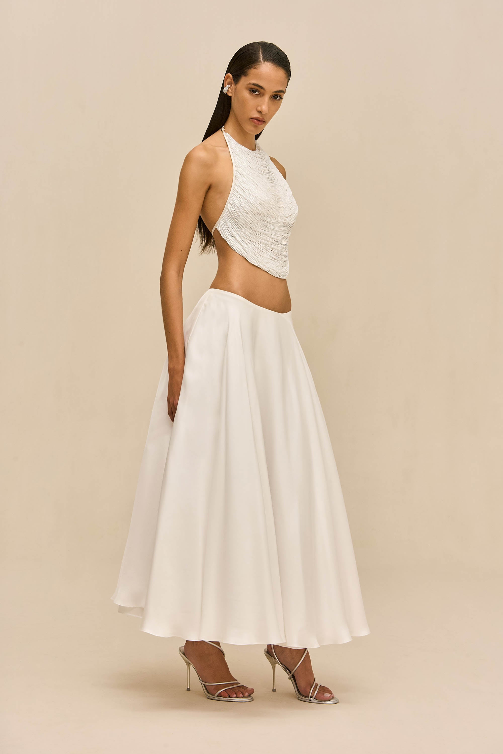 CYRENE SKIRT - OFF WHITE