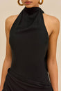 NOOSHA DRESS - BLACK