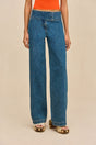 YAEL PANT - MEDIUM WASH BLUE