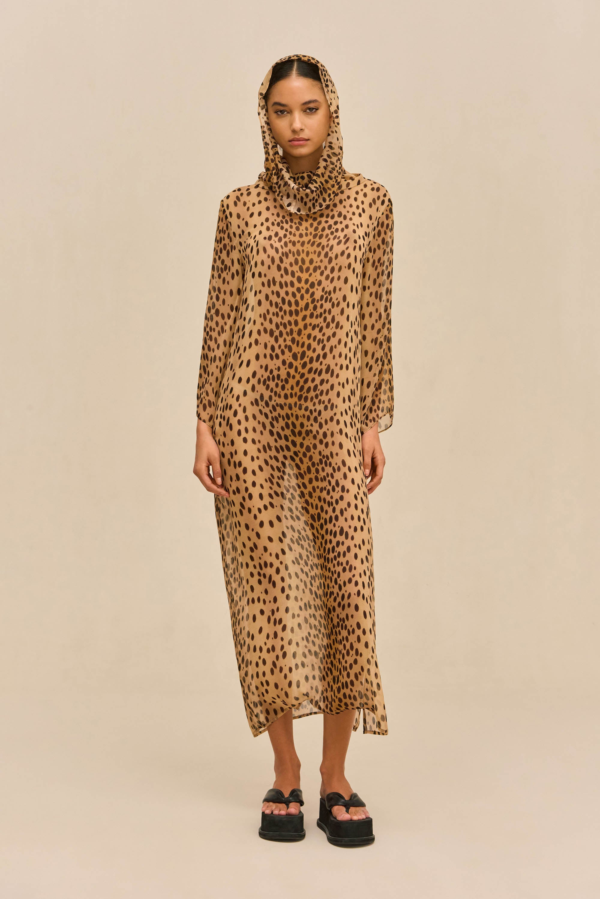 GAIANNE COVER-UP - CHEETAH