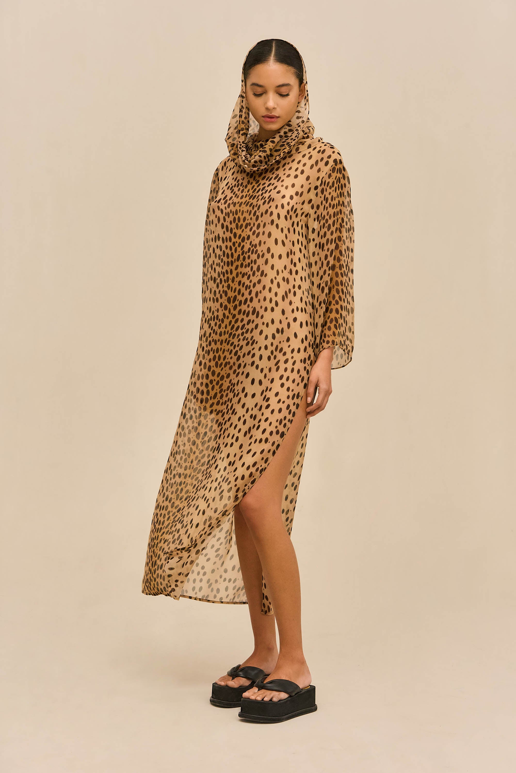 GAIANNE COVER-UP - CHEETAH