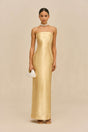 FICKLIN GOWN - GOLD