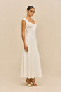 MAIA KNIT DRESS - OFF WHITE