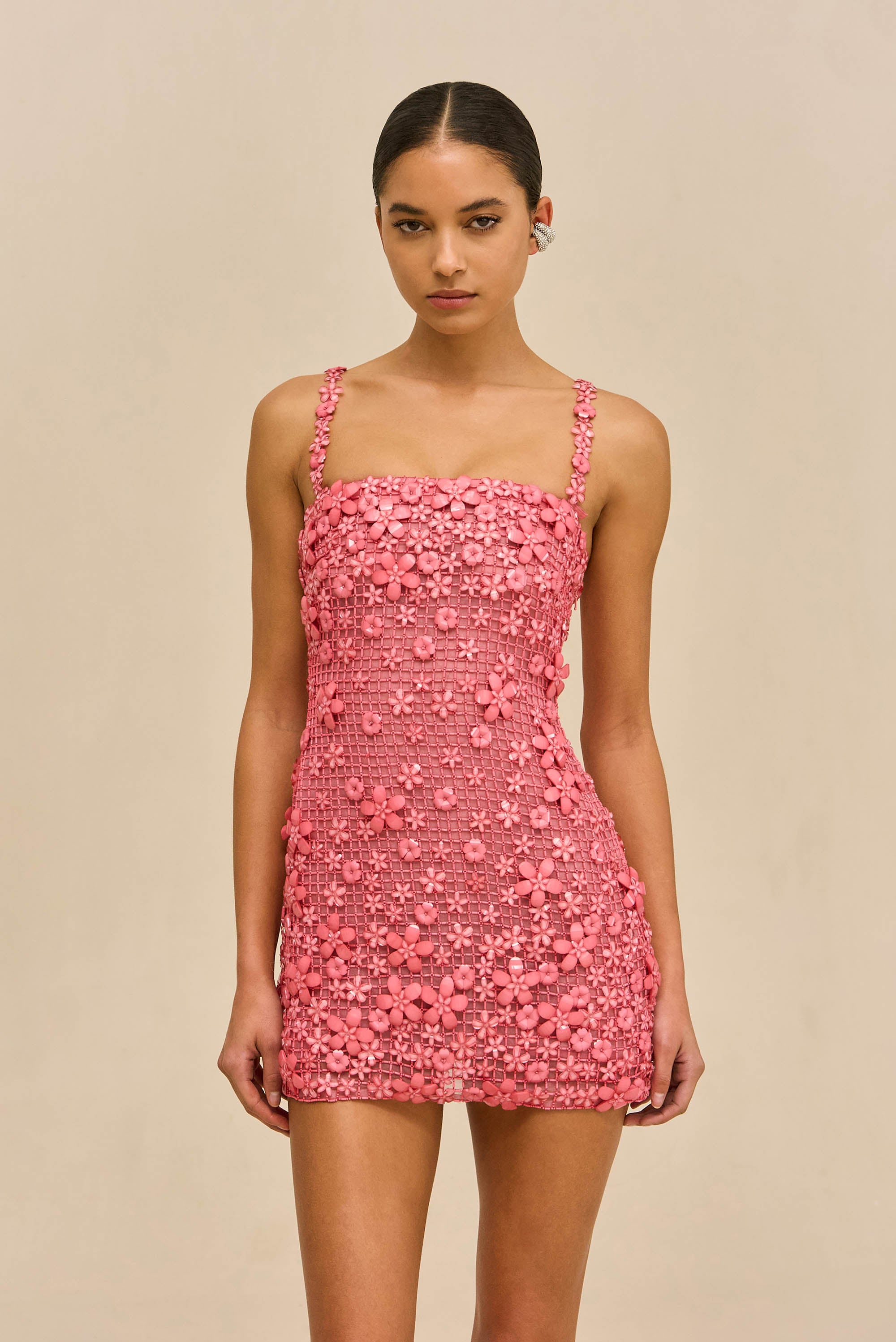 FLORABELLE DRESS - STRAWBERRY