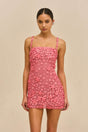 FLORABELLE DRESS - STRAWBERRY
