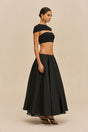 CYRENE SKIRT - BLACK