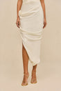 ITHACA DRESS - OFF WHITE