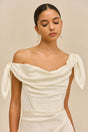 ITHACA DRESS - OFF WHITE