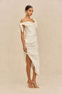 ITHACA DRESS - OFF WHITE