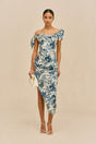 ITHACA DRESS - ETCHED FLORAL