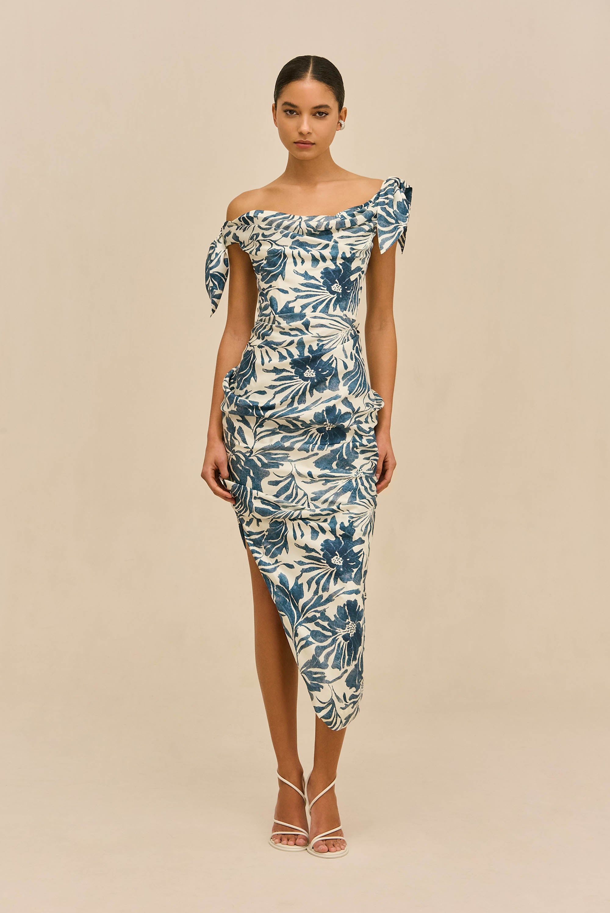 ITHACA DRESS - ETCHED FLORAL