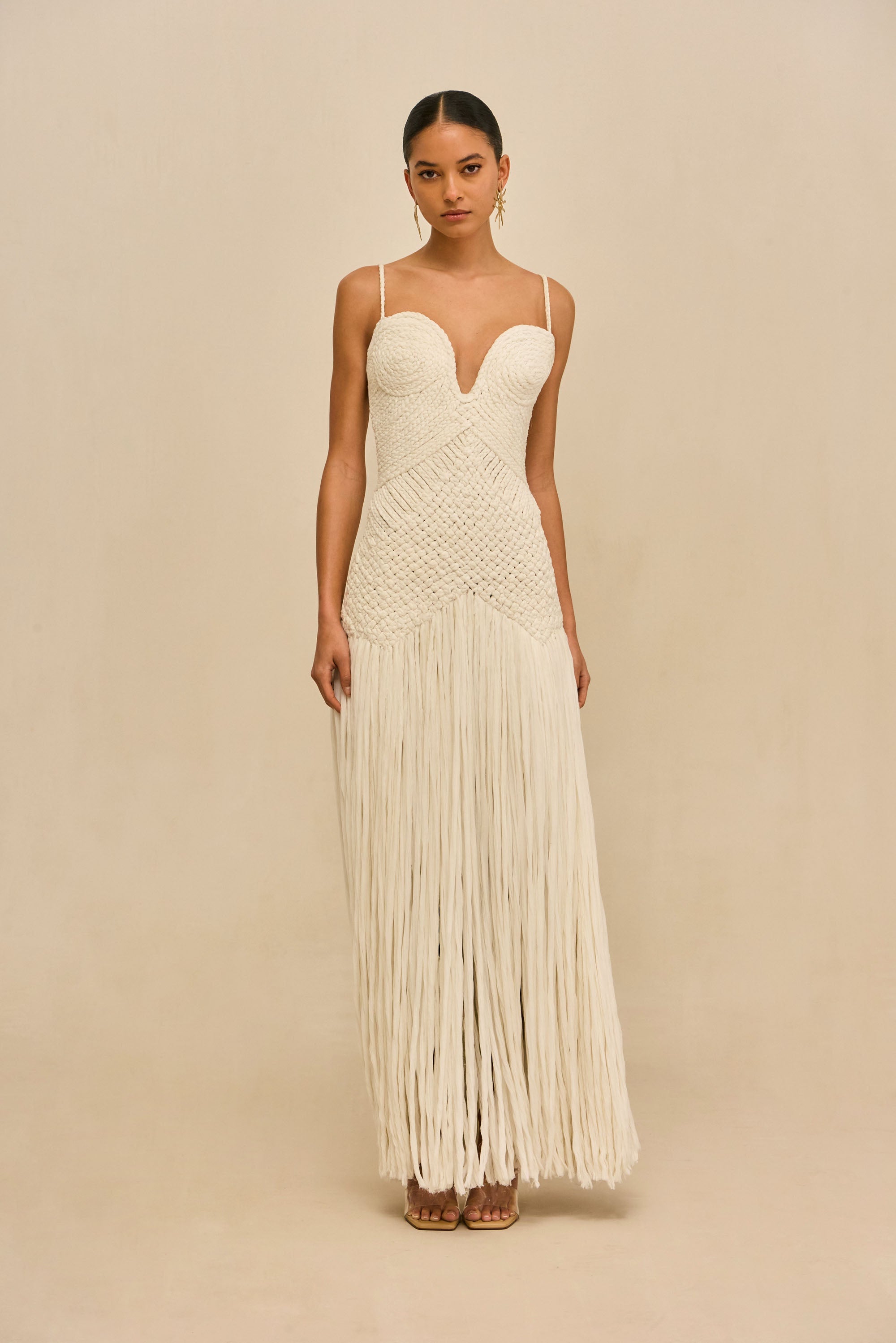 BLYTHE DRESS - OFF WHITE