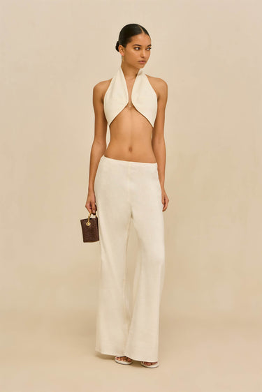 KORA PANT - OFF WHITE LINEN | KORA PANT - OFF WHITE LINEN