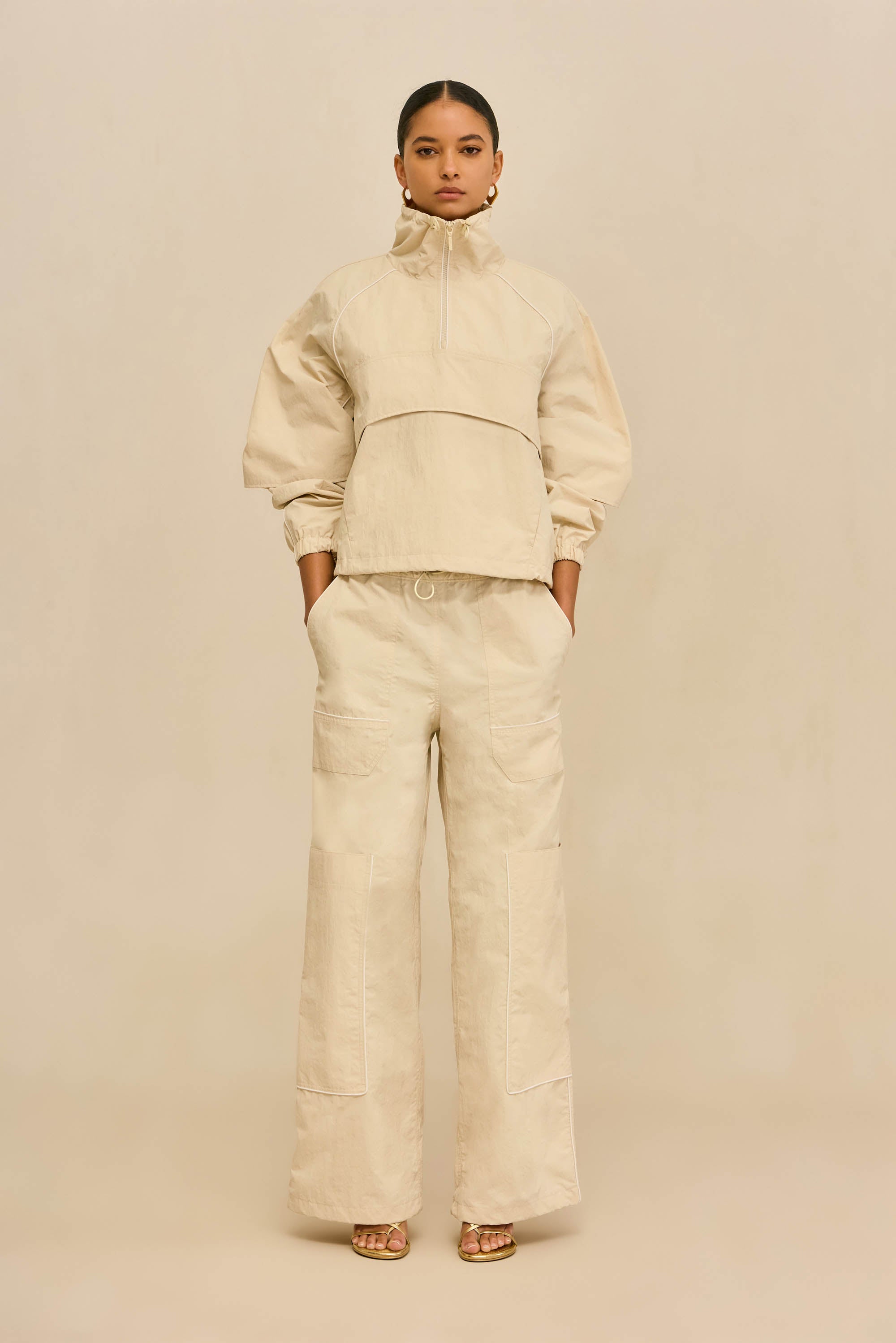 SIRA ANORAK - LIGHT BEIGE