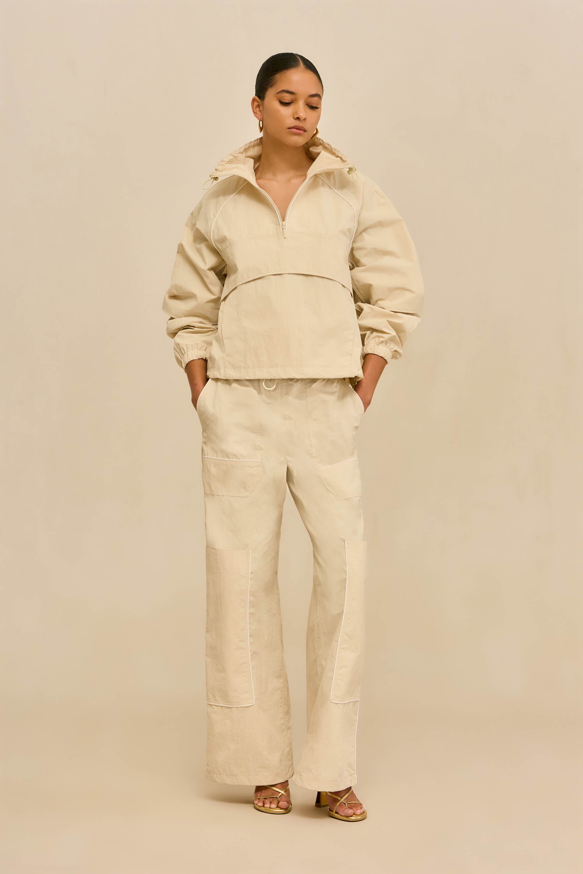 SIRA ANORAK - LIGHT BEIGE