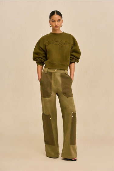 CARINNA SWEATSHIRT - ROSEMARY | CARINNA SWEATSHIRT - ROSEMARY | Secondary image
