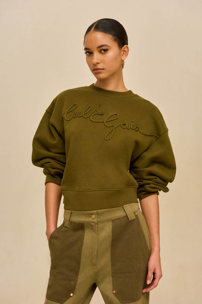 CARINNA SWEATSHIRT - ROSEMARY – CULT GAIA