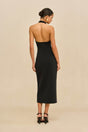 VINNA KNIT DRESS - BLACK