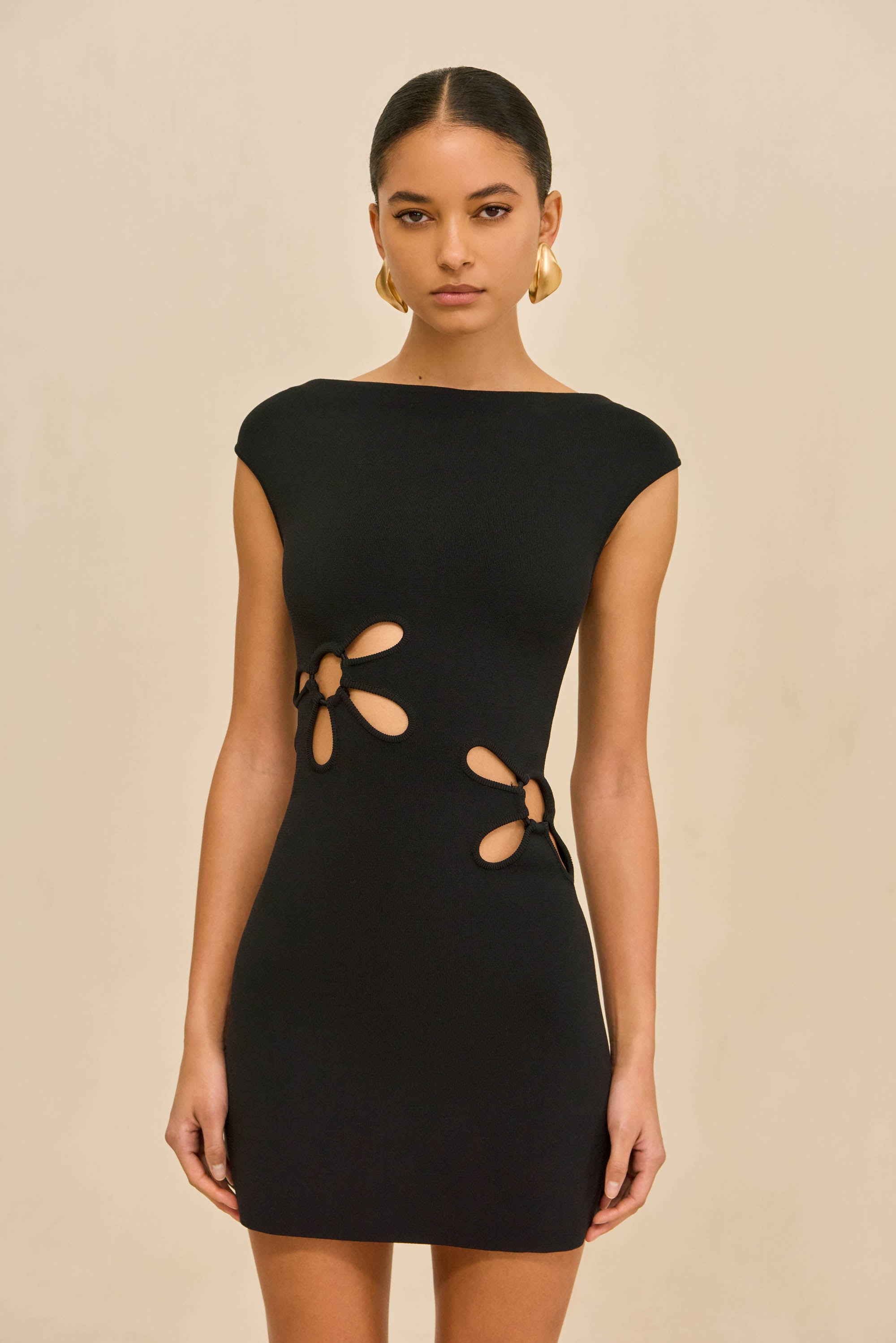 Cult Gaia - Yudi Knit Dress - Black Cult Gaia - Yudi Knit Dress - Black