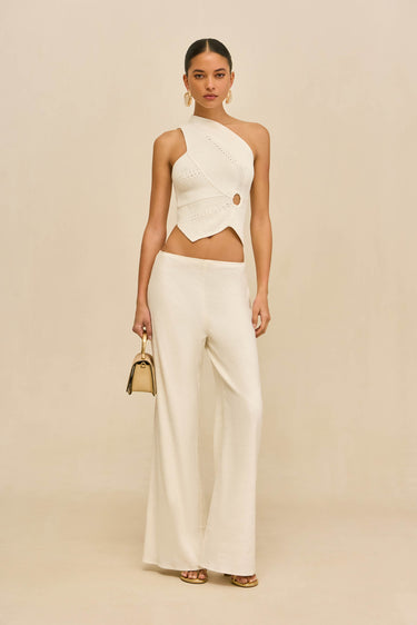 DENEUVE KNIT TOP - OFF WHITE | DENEUVE KNIT TOP - OFF WHITE