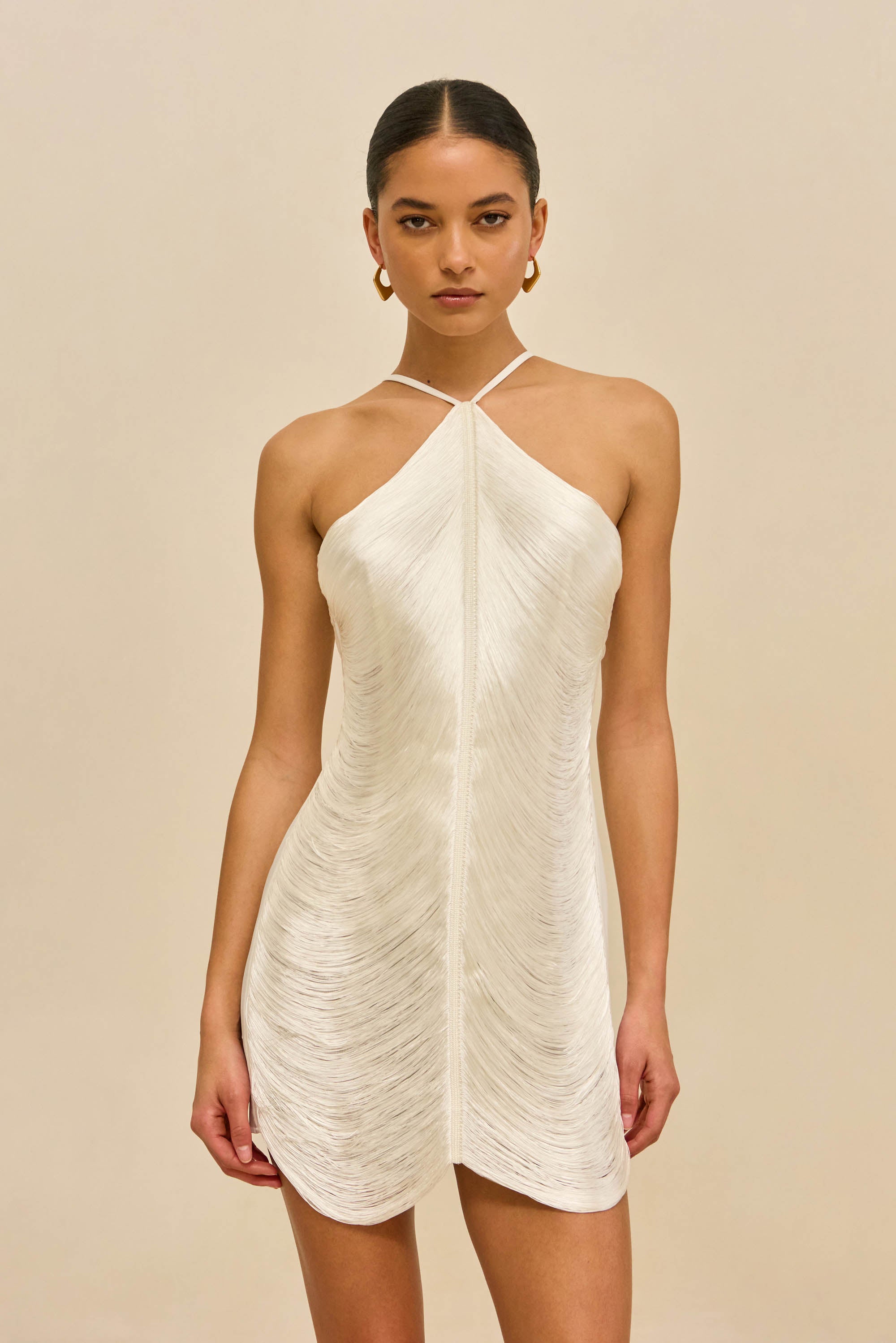 MARA DRESS - OFF WHITE