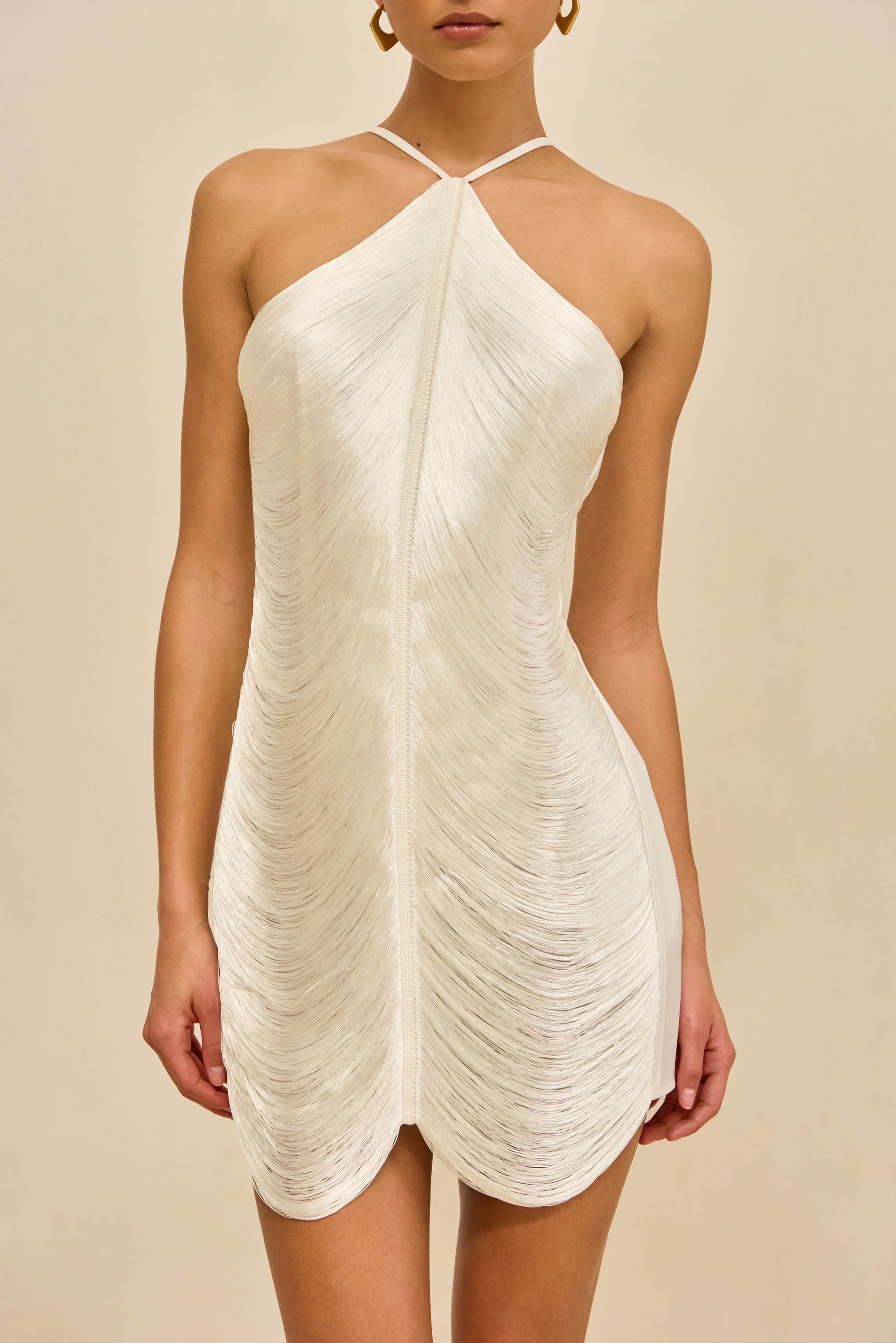MARA DRESS - OFF WHITE