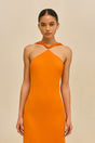PHEOBE GOWN - PERSIMMON