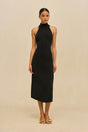 KATARA KNIT DRESS - BLACK