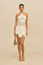 FLOREANA KNIT DRESS - OFF WHITE