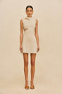 DIMETRIA KNIT DRESS - BEACH