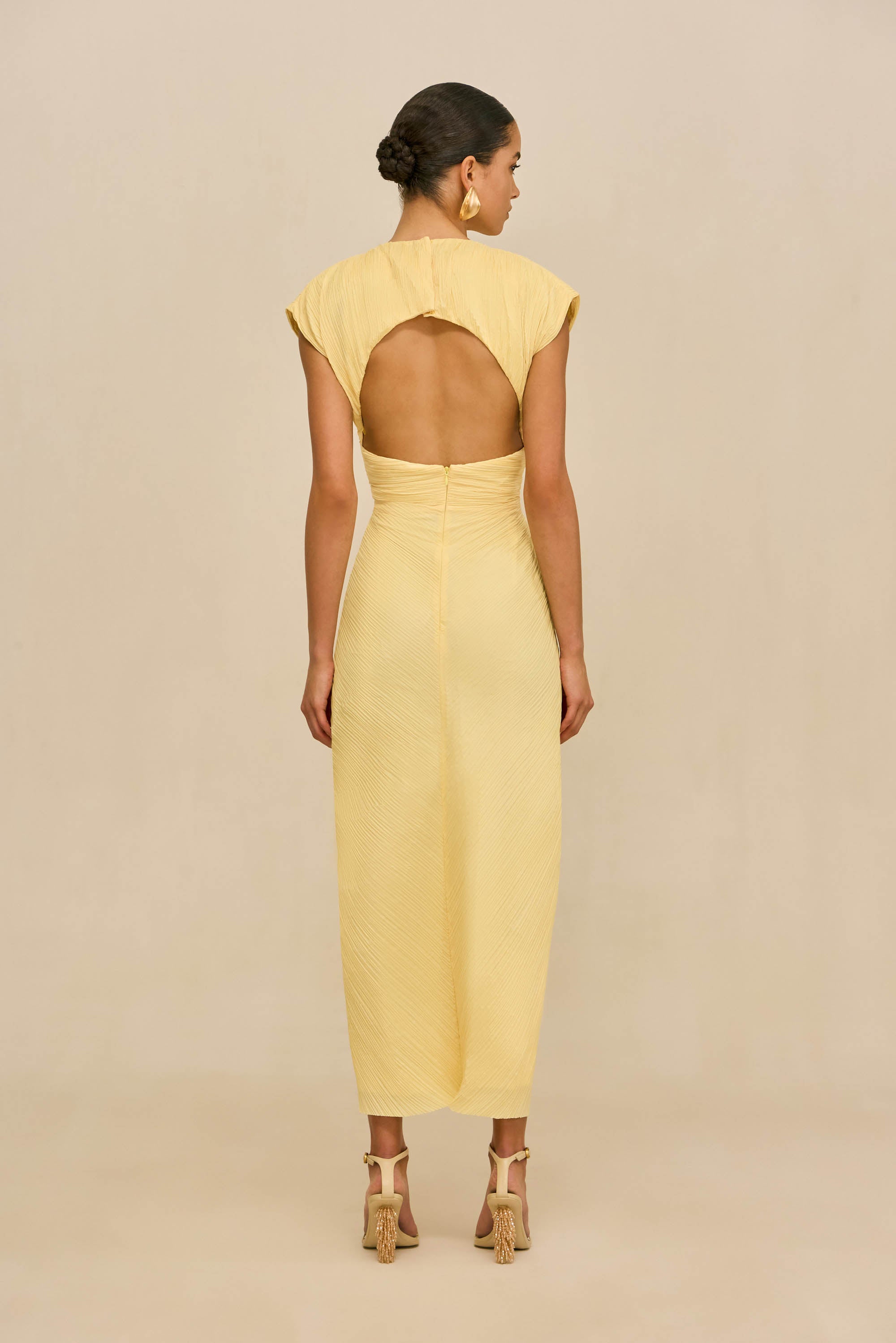 INAYA DRESS - DAFFODIL