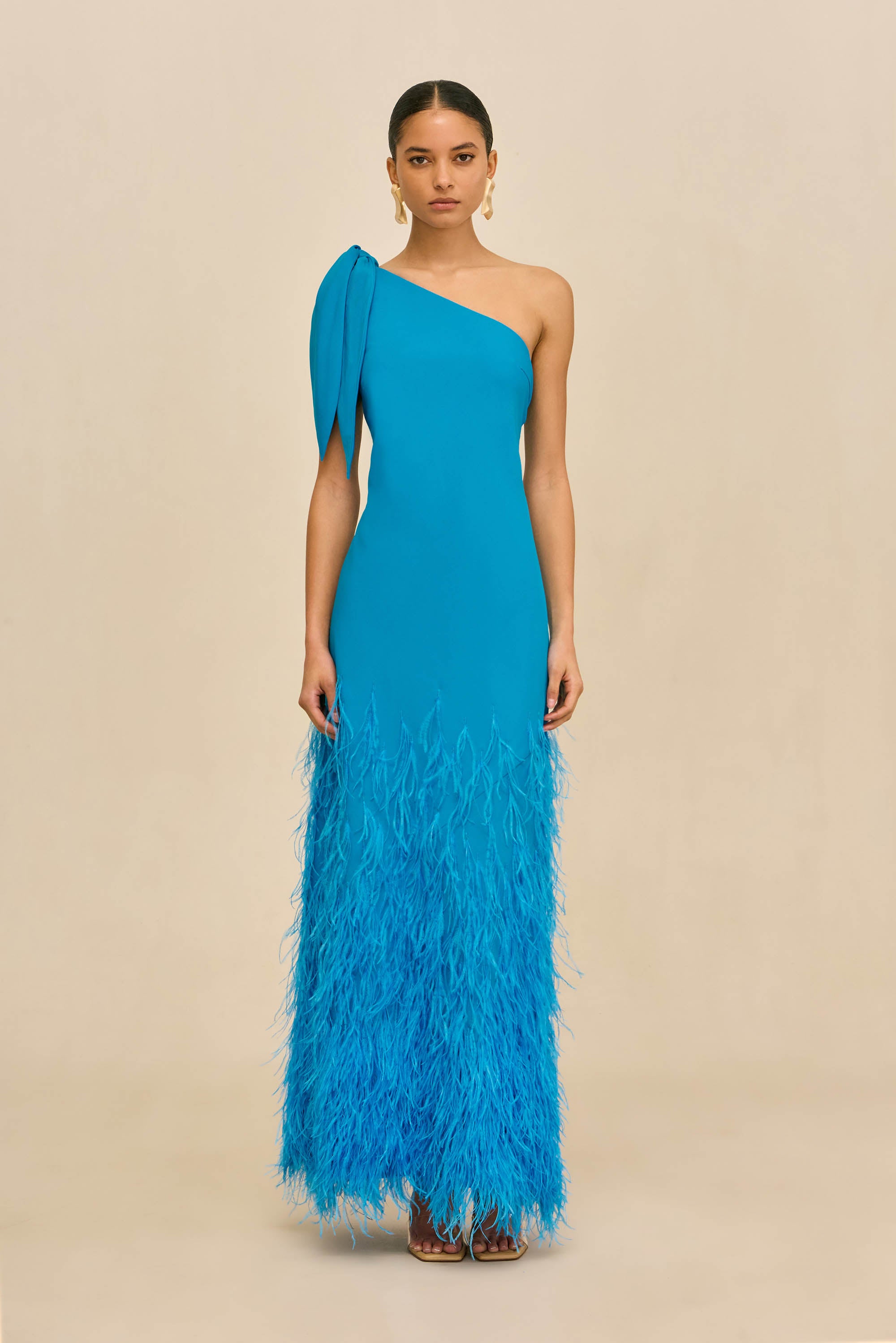 GHETA DRESS - LAKE BLUE CULT GAIA GHETA DRESS - LAKE BLUE CULT GAIA